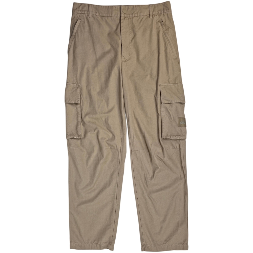 ALO Yoga Ripstop Cargo Touser Pants Gravel/Khaki Beige Men’s 31R